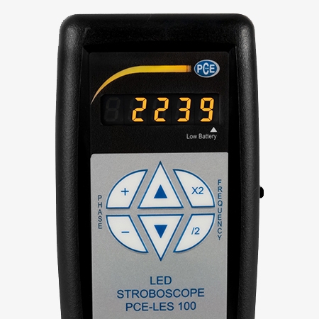 Handheld stroboscope detail