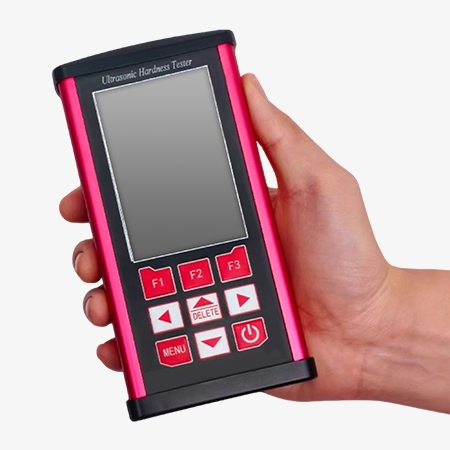 Handheld ultrasonic hardness tester