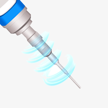 Handheld ultrasonic homogenizer detail one