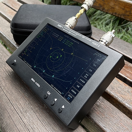 handheld vector network analyzer using view