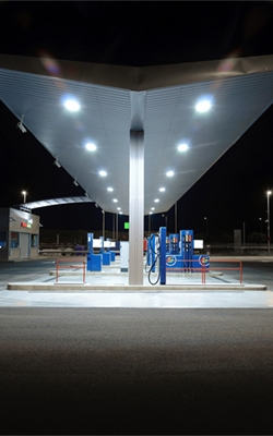 Handheld waterproof two way radio for gas station