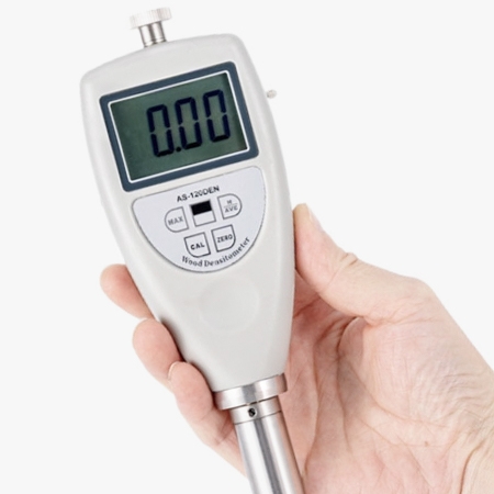 Handheld wood density meter