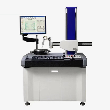 Heavy-duty roundness cylindricity tester detail