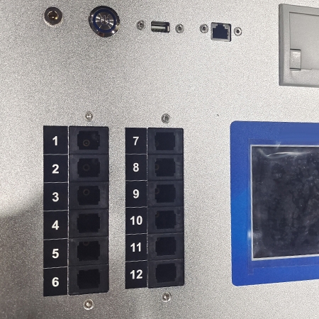 Heavy metal test kit for soil testing adopts a precision rotating colorimetric cell design
