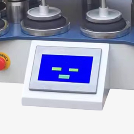 Touchscreen of brush pilling tester