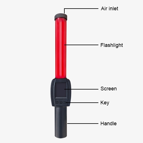High precision alcohol tester structure