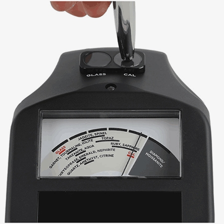 High-precision probe of gem tester pen