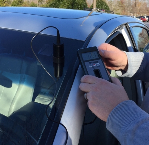 How to use a tint meter test