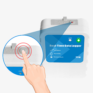 How to use temperature and humidity data logger