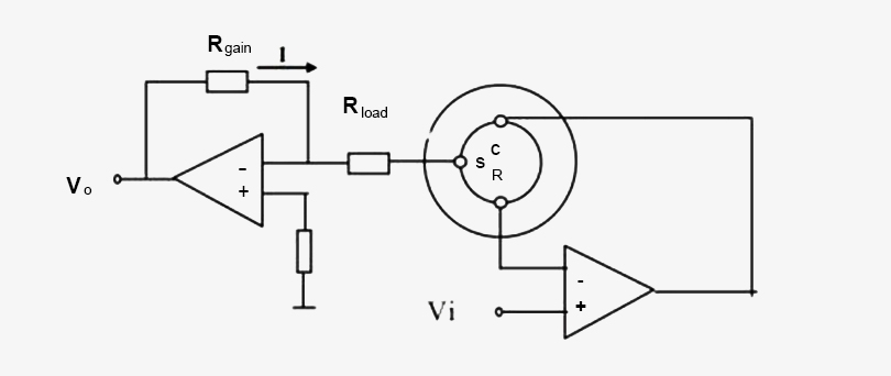 Hydrogen sulfide gas sensor basic circuit