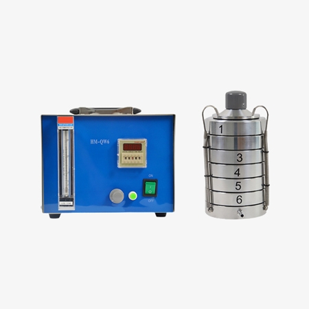 Impactor air sampler accessories detail image