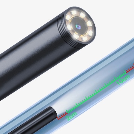 Industrial endoscope for android and iPhone LED lights