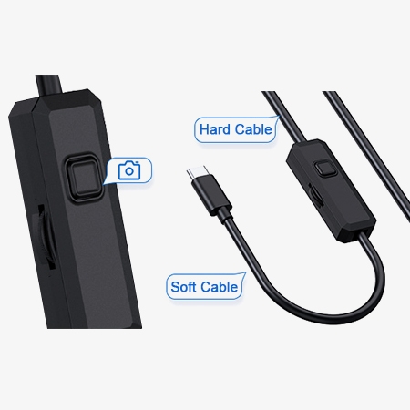 Industrial endoscope for android and iPhone photo capture