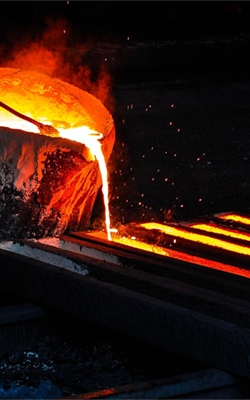 Industrial fixed gas detector for metallurgy