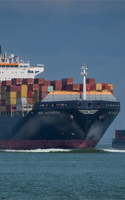 Industrial fixed gas detector for ship transport