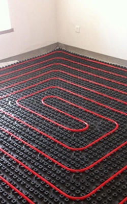 Infrared thermal imaging camera for floor heating