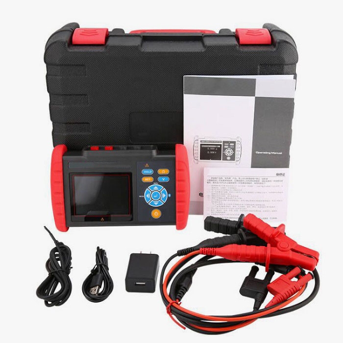 Internal battery resistance tester package list
