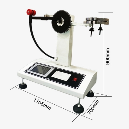 Izod impact tester dimensional diagram