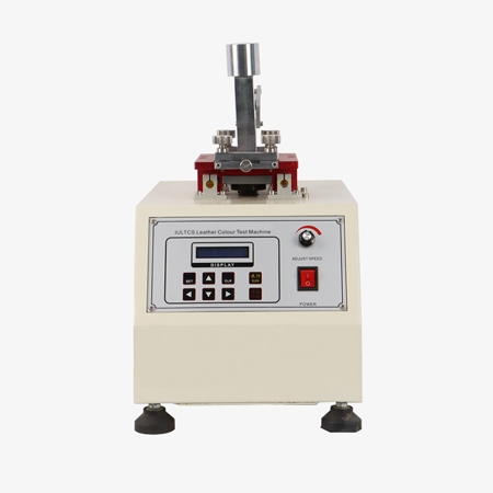 Key features of a leather rubbing color fastness tester 