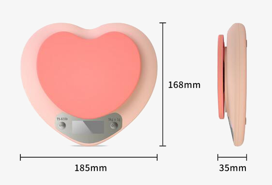 Kitchen scale dimensions