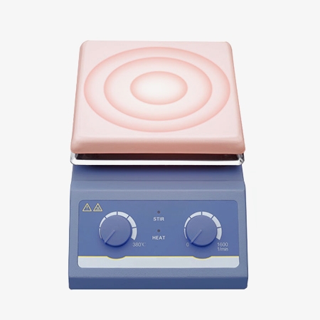 Lab heated magnetic stirrer aluminum alloy plate