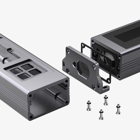 Laser displacement sensor interface detail image