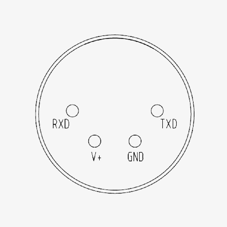 Laser methane sensor pin definitions