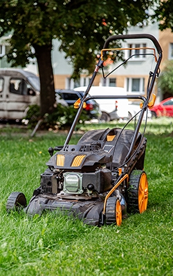 Lawn mowers for inline spark plug tester