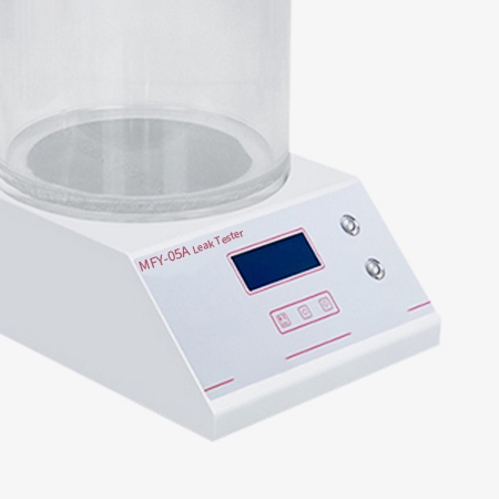 LCD display of vacuum leak tester for packaging