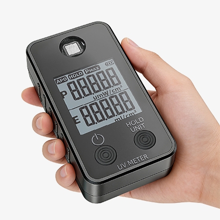 Lightweight ultraviolet light tester