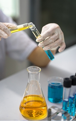 Liquid density meter for chemical industry