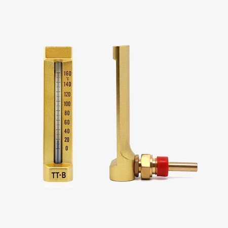 Marine galss thermometer