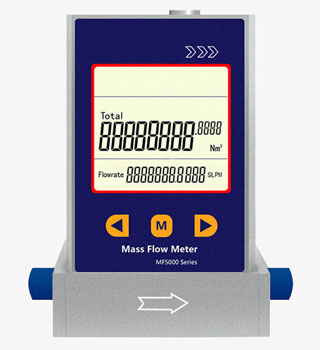 Gas mass flow meter
