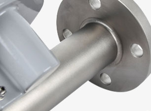 Metal tube flow meter connection methods