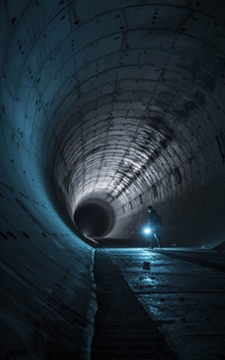 Methane sensor for confined spaces