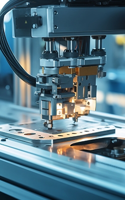 Microscope for electronics manufacturing