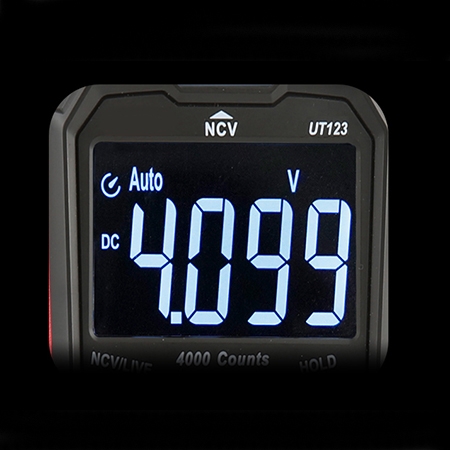 Mini digital multimeter detail