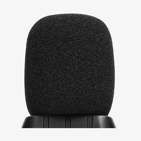 Mini sound level meter equipped windproof sponge cover