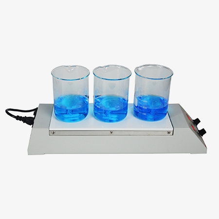 Multi-position magnetic stirrer 3-position heating
