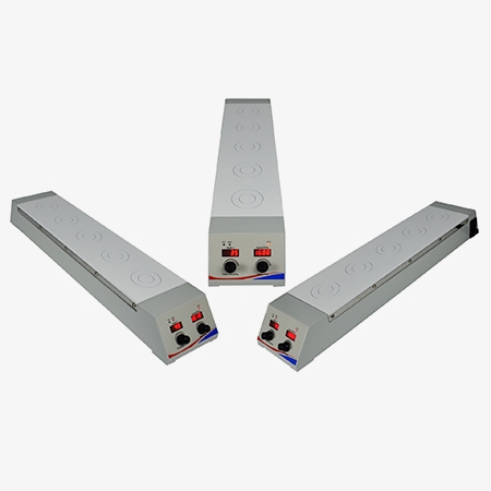 Multi-position magnetic stirrer 5-position top plate