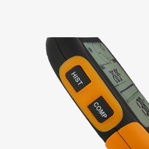 Multifunction digital altimeter barometer for outdoor buttons