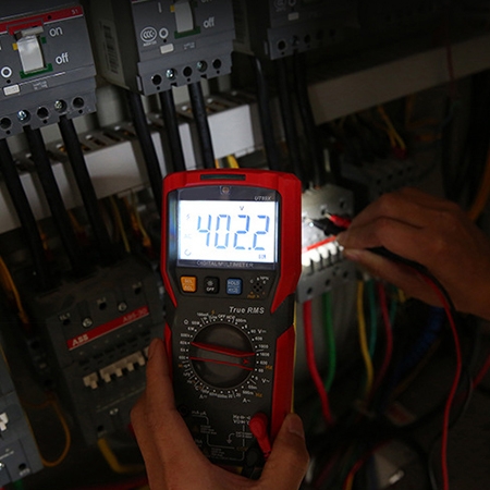NCV digital multimeter detail