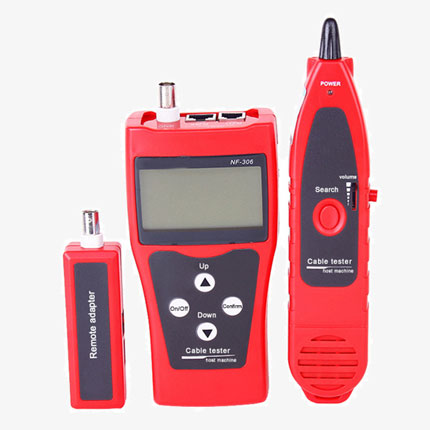 thumbnail image 2 of RJ11 RJ45 Ethernet LAN Network Cable Toner & Wire Tracker – Find Those Cables Instantly! Red Line Finder Kit For Network Troubleshooting. Brand New. 2 of 2