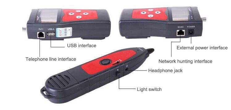 Network cable tester details