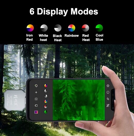 Night vision mini thermal camera