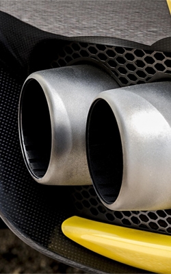 NOX gas detectors for vehicle exhaust emissions