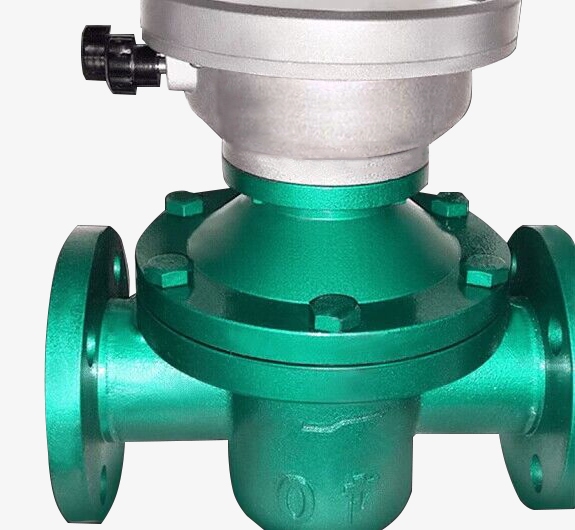 Oval flow meter detail two