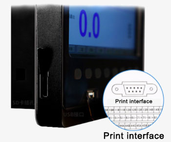 Paperless recorder printer interface