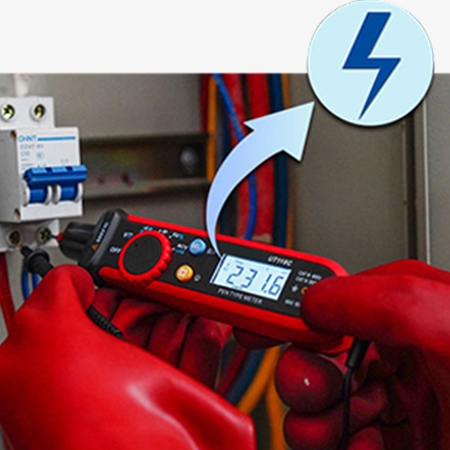 Pen type digital multimeter detail