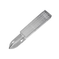 Plastic rain gauge for yard